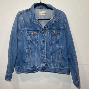 MADEWELL Classic Denim Jacket size XL EUC